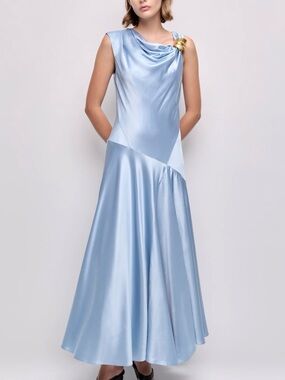 AJE Siren Midi Bell dress